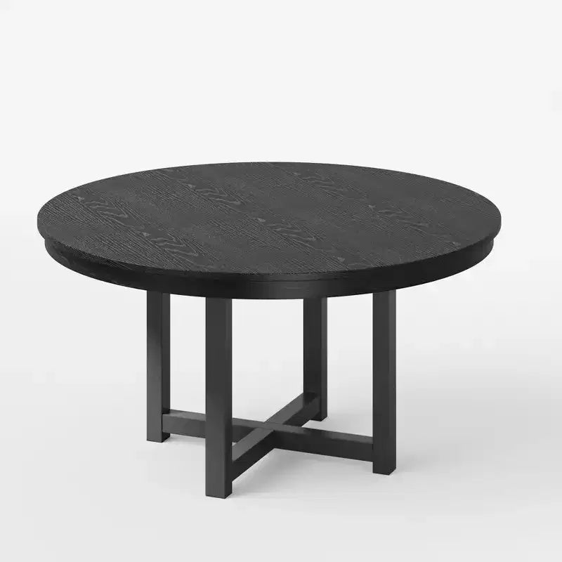 Table à manger ronde de 45 po - Style minimaliste moderne pour cuisine et salle à manger