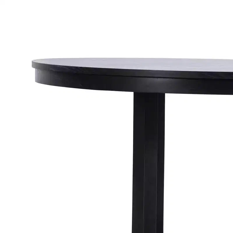 Table à manger ronde de 45 po - Style minimaliste moderne pour cuisine et salle à manger