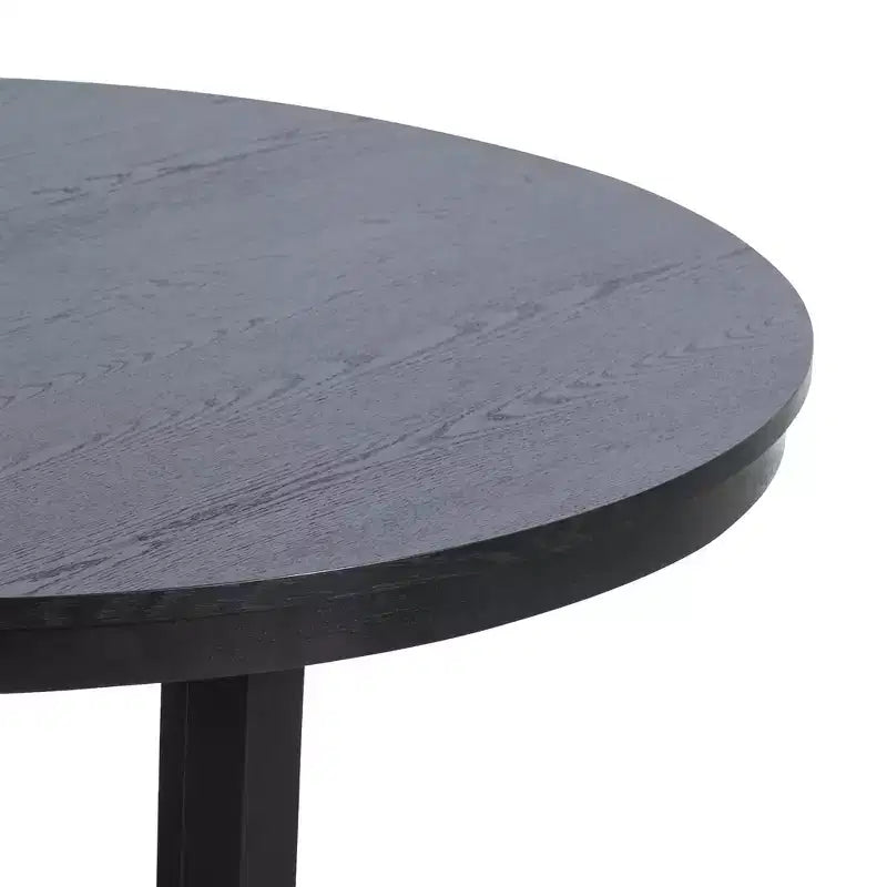 Table à manger ronde de 45 po - Style minimaliste moderne pour cuisine et salle à manger