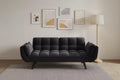 MAYEERTY Three Seat Polyeter Blend Sofa with Three Pillows for Bedroom Living Room