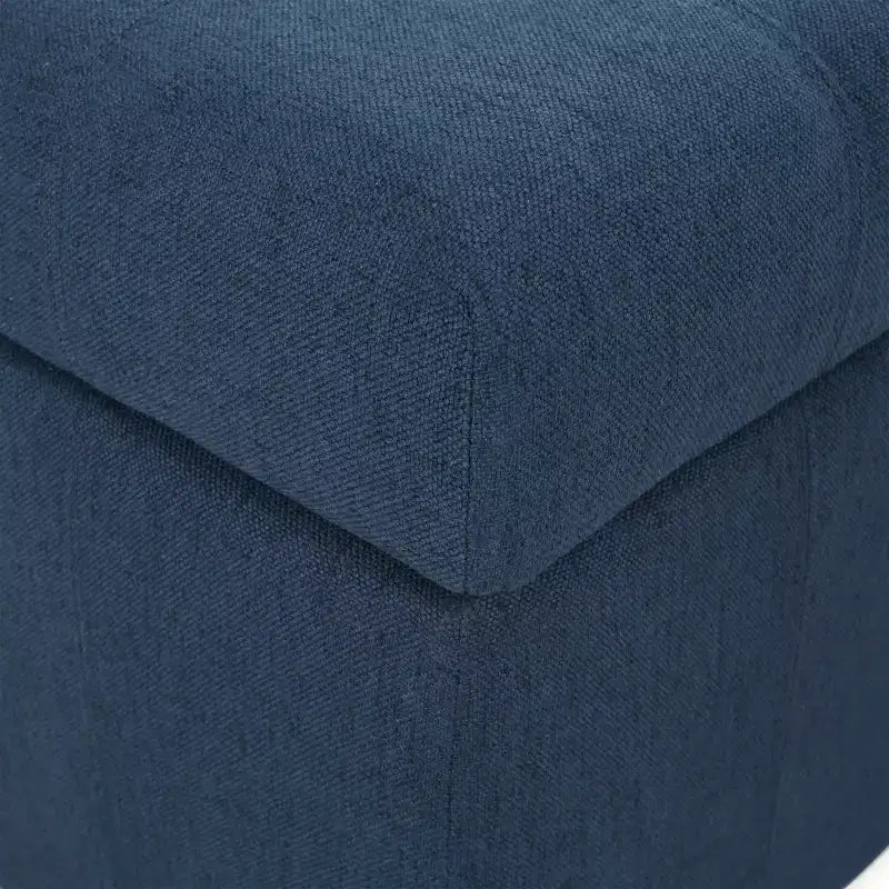 Lastoro Contemporary Fabric Tufted Upholstered Storage Ottoman – Living Room Footrest