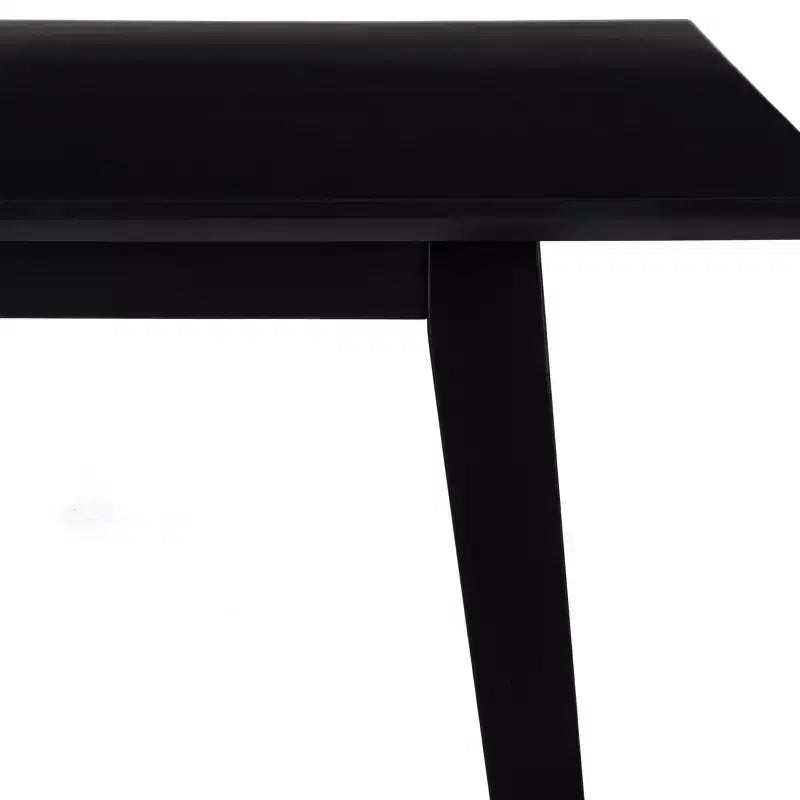 Table à manger Clara – Finition noire moderne pour cuisine et salle à manger