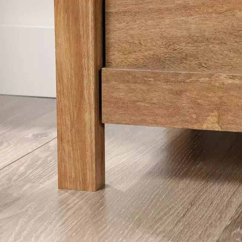 6-Drawer Dresser – Sindoori Mango Finish, Smooth Metal Runners