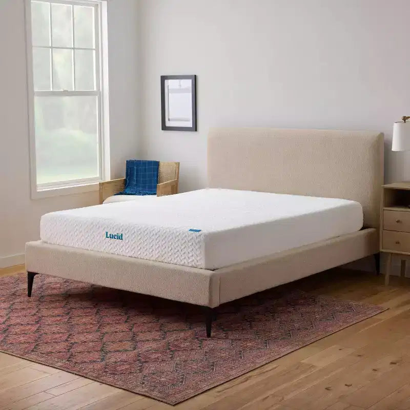 Lucid Comfort Collection Firm 10 Gel Memory Foam Mattress