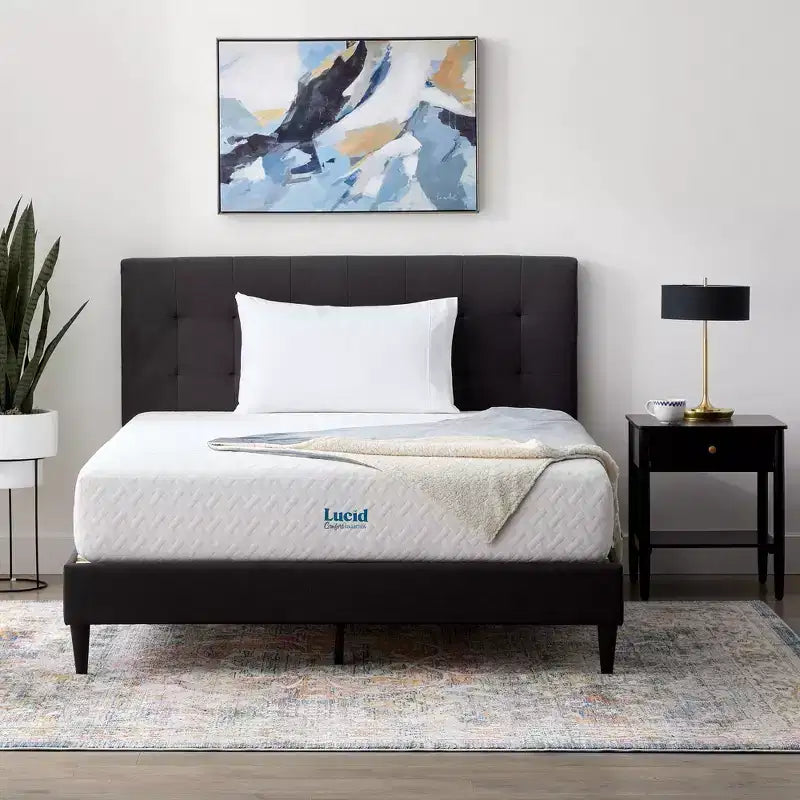Firm 10'' Gel Memory Foam Mattress – Cooling Comfort for Better Sleep