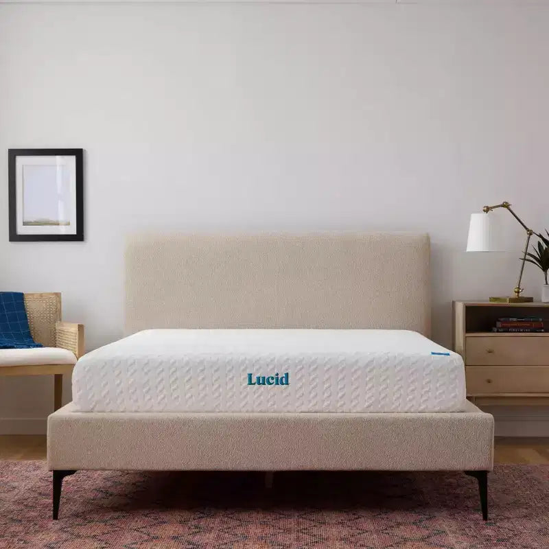 Firm 10'' Gel Memory Foam Mattress – Cooling Comfort for Better Sleep