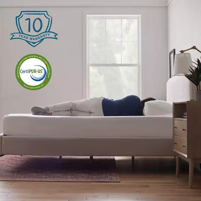 Firm 10'' Gel Memory Foam Mattress – Cooling Comfort for Better Sleep