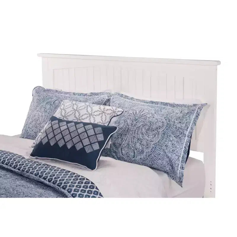 Queen Nantucket Upholstered Headboard – Classic Coastal Bedroom Style