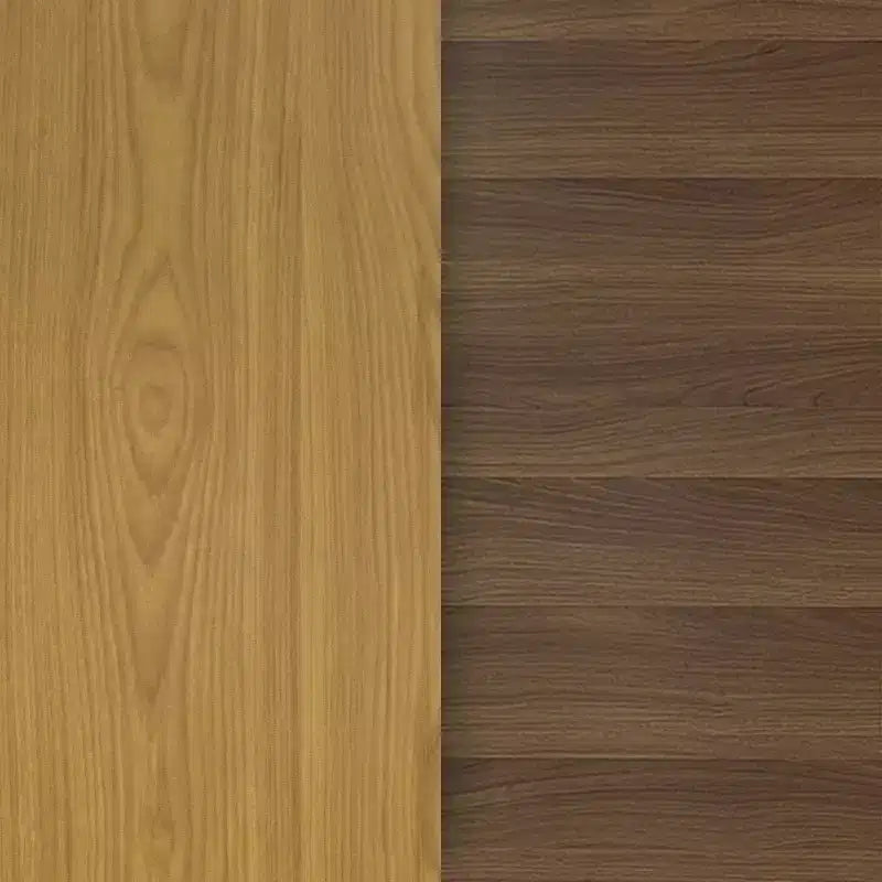 Plateau de table rond réversible en stratifié de 36 po – Double finition pour usage commercial et domestique