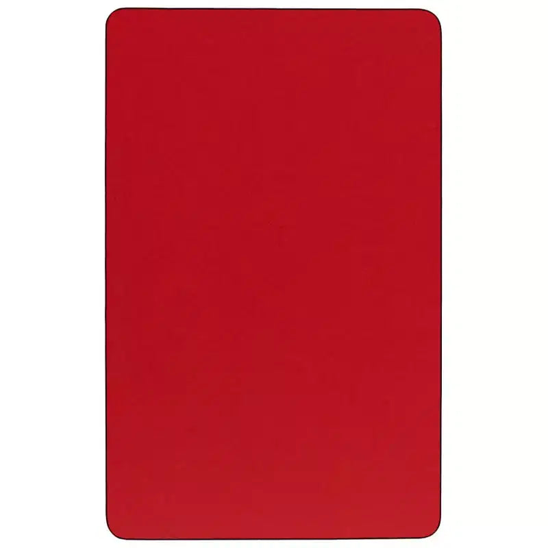 Table d'activités rectangulaire en stratifié HP 60''L x 24''W – Pieds réglables en hauteur