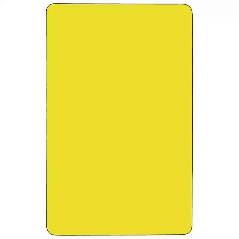 Table d'activités rectangulaire en stratifié HP 60''L x 24''W – Pieds réglables en hauteur